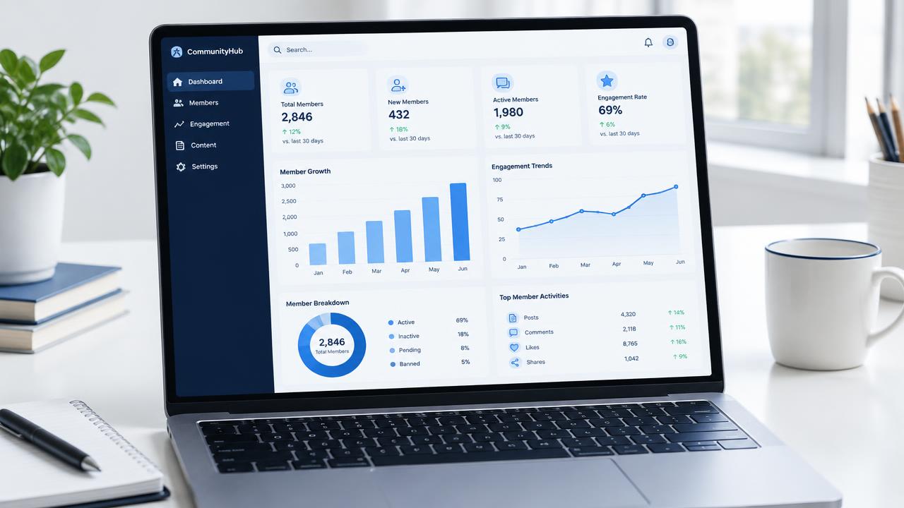 Anonymous community dashboard