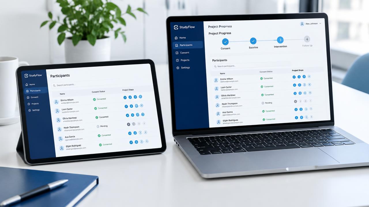 E-consent and assignment dashboard